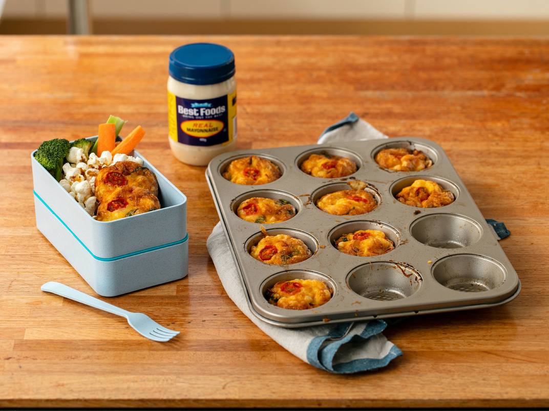 Leftover Lunchbox Frittata Best Foods™ New Zealand