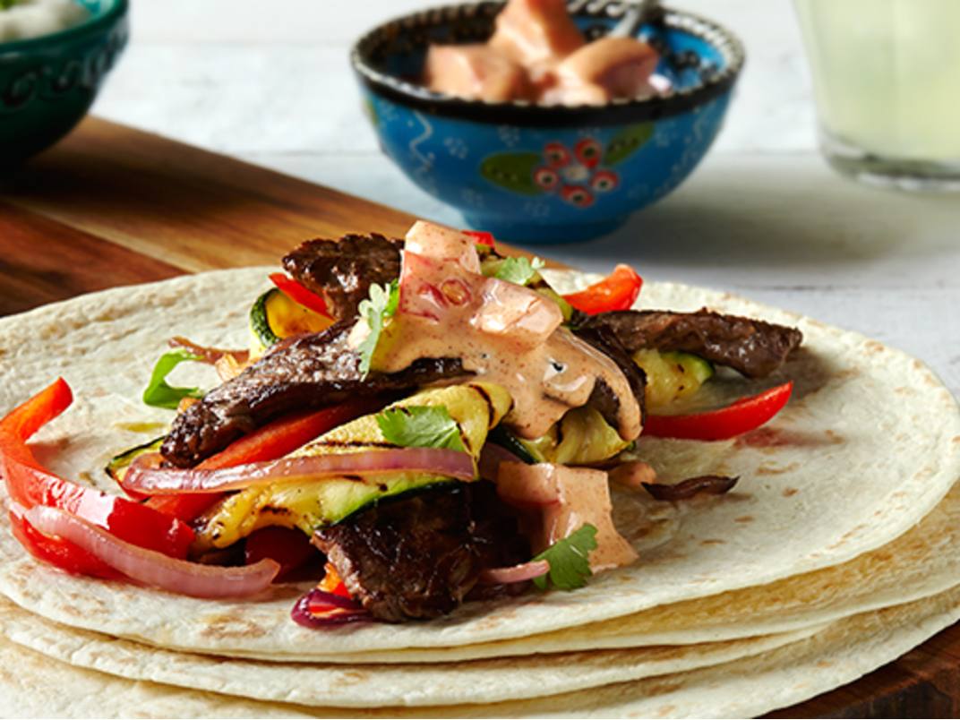 Barbecue Beef Fajitas Hellmann’s Australia