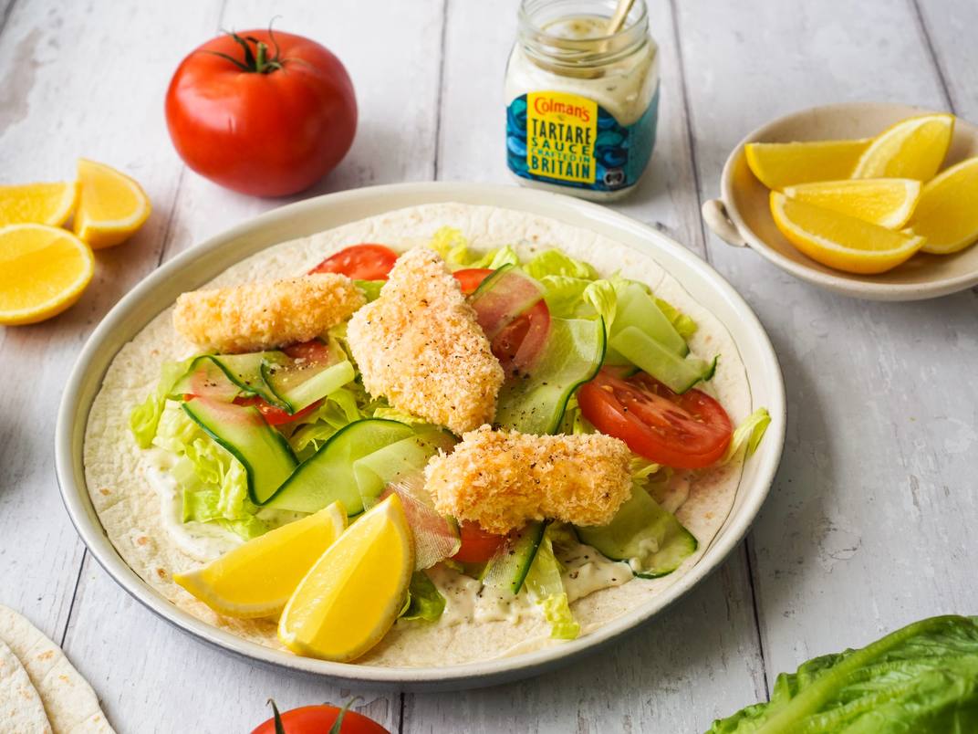Fish Finger Wraps Colman's UK