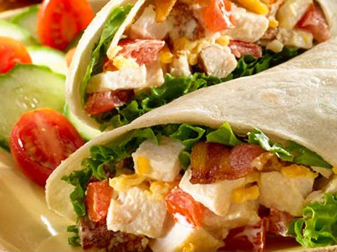 Cheesy BLT Turkey Wrap Hellmann’s Australia