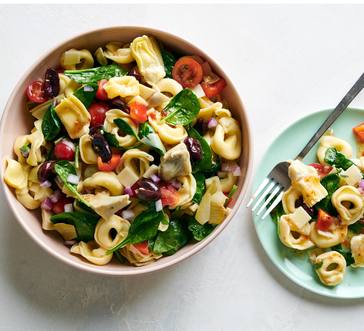 Spinach & Artichoke Tortellini Salad image