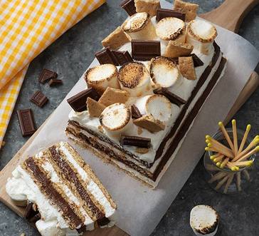S'mores Icebox Cake image