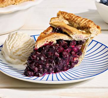 Lemon Poppy Seed Blueberry Pie image