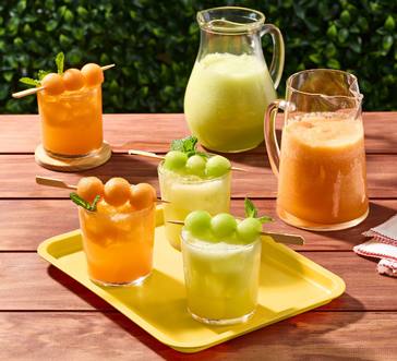 Sparkling Melon Agua Frescas image