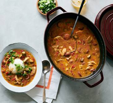 Weeknight Chicken and Sausage Gumbo image