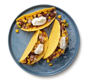 Crunchy Black Bean Tacos image