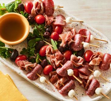 Antipasto Salad Skewers image