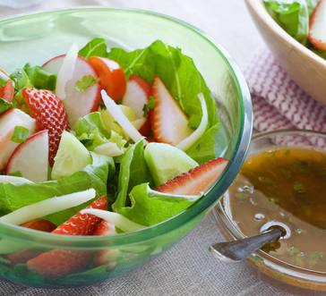 Strawberry Cucumber Salad image