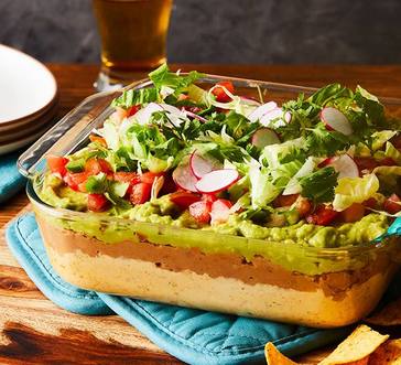 Spicy Layered Taco Dip image