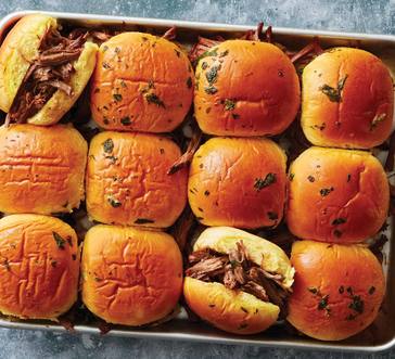 Slow-Cooker Pot Roast Sliders image