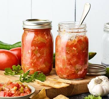 Homemade Garden Salsa image