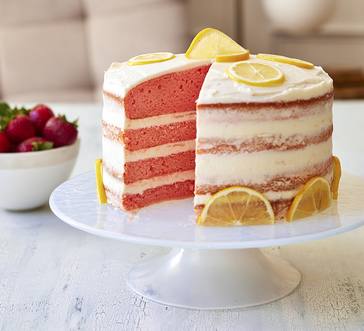 Strawberry-Lemonade Layer Cake image