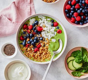 Tropical Green Smoothie Bowl image