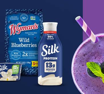 Simple Wild Blueberry Smoothie image