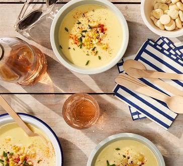 Chilled Summer Corn Soup image
