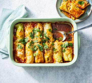 Cabbage Roll Chicken Enchiladas image