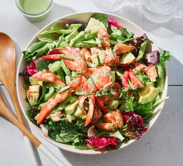 Lobster Salad with Green Goddess Dressing image