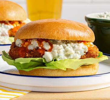 Crispy Buffalo Chicken Sandwiches image
