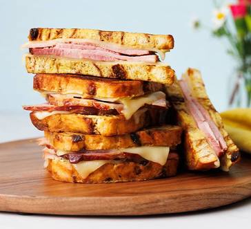 Cinnamon-Maple Monte Cristo Sandwiches image