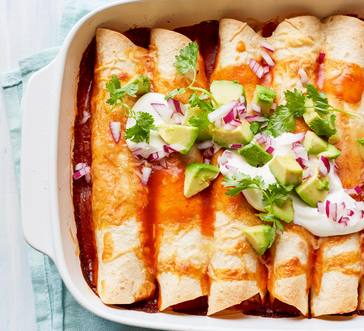 Fast & Easy Chicken Enchiladas image