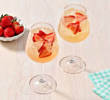 Smashed Strawberry Spritz image