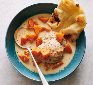 Milk-Braised Chicken and Sweet Potatoes image