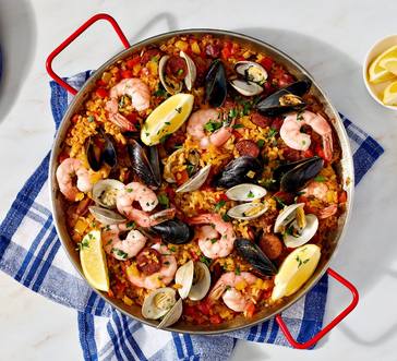 Spanish Seafood Paella image