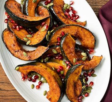 Honey Chipotle-Glazed Squash Wedges image