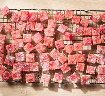 Rhubarb Squares image
