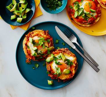 Chili Tostada Eggs image