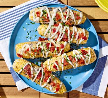 Bacon Ranch Grilled Corn on the Cob image