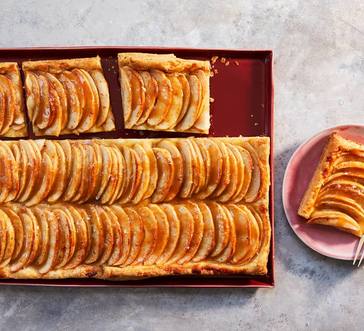 Apple Tart with Tahini Caramel image