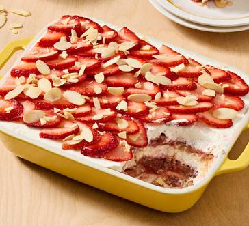 Strawberry-Rhubarb Icebox Cake image