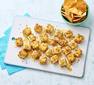Air-Fried Feta Bites with Honey image