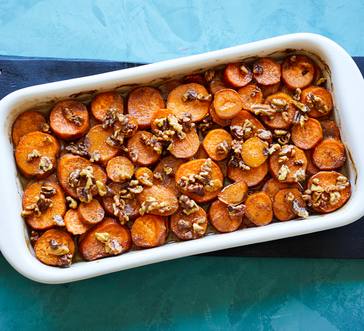 Brown Sugar Sweet Potatoes with Walnuts image