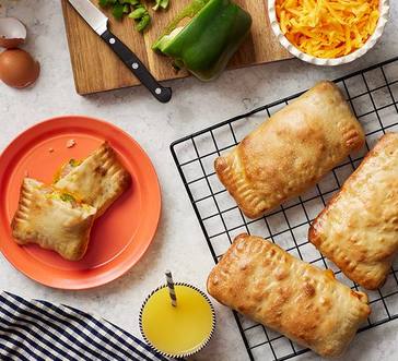 Denver Omelet Breakfast Pockets image