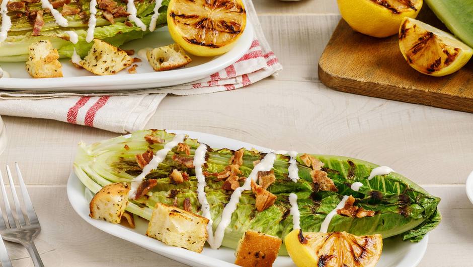 Grilled Caesar Salad Food Lion