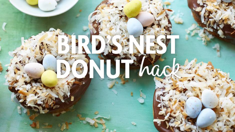 Bird's Nest Donut Hack Stop and Shop