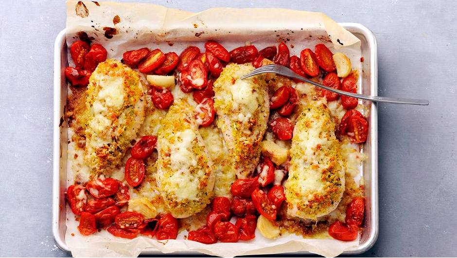 Sheet Pan Roasted Chicken Parm | Stop and Shop