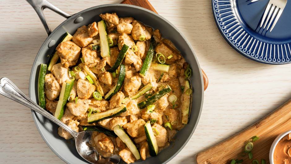 Peanut Chicken and Zucchini Skillet | Food Lion