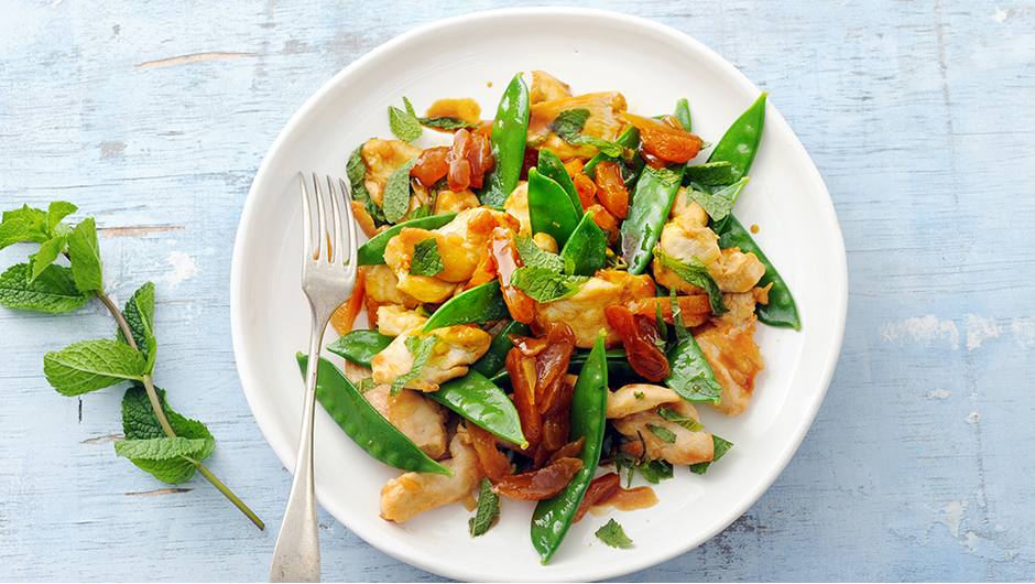 ApricotLemon Chicken and Snow Peas Giant Food