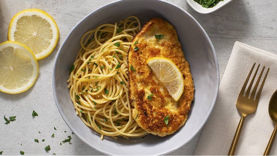 Ronzoni® Chicken Francese with Spaghetti | Stop and Shop