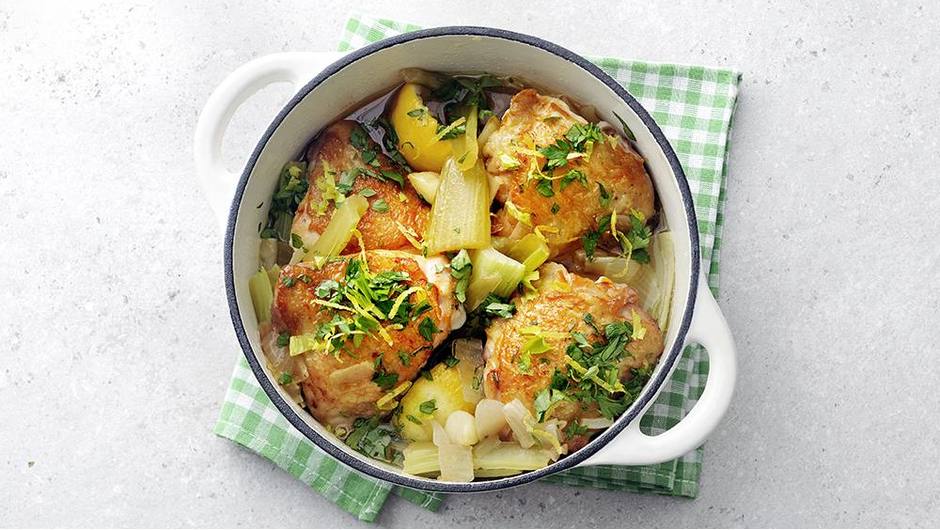 LemonBraised Chicken and Celery with Gremolata Giant Food