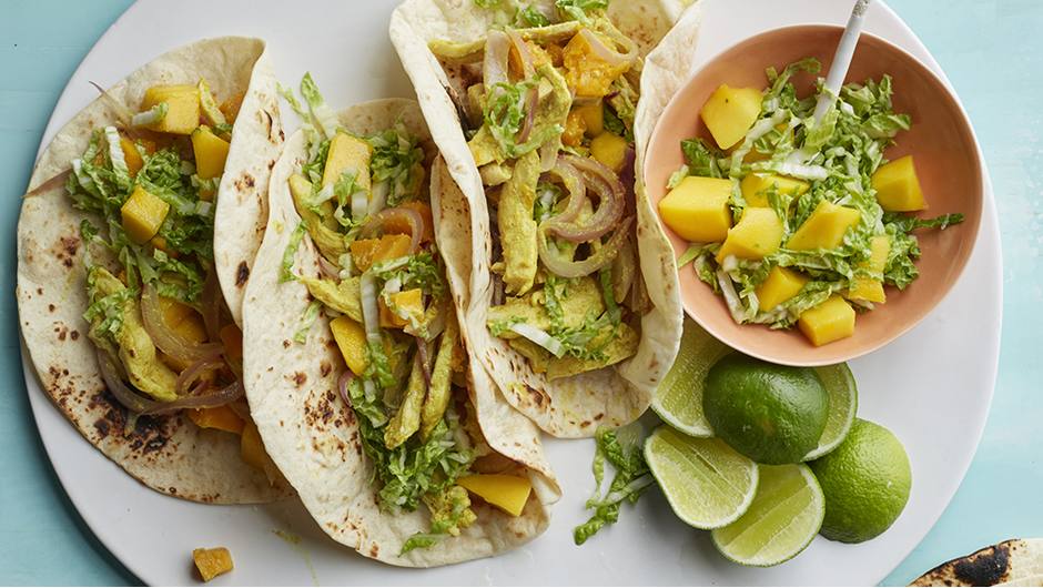 Curried Chicken and Mango Wraps Stop and Shop