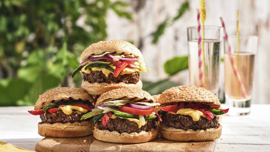 Queso Cheeseburgers Stop and Shop