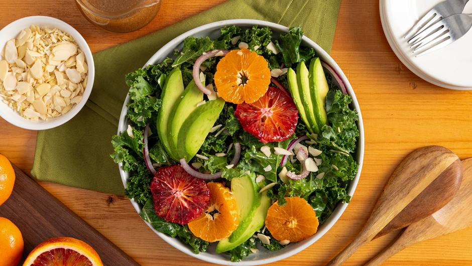 Kale Citrus Salad Food Lion