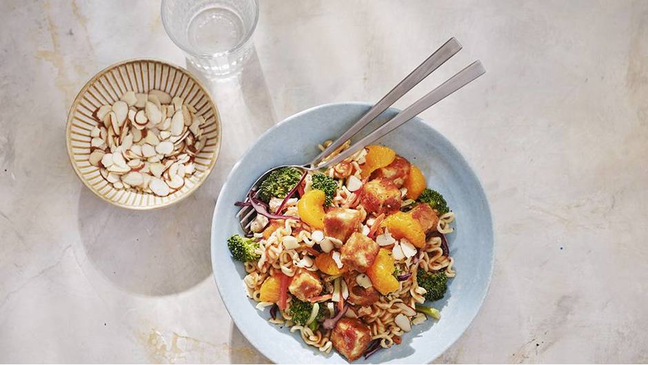 Ramen Noodle Salad with Baked Tofu Giant Food