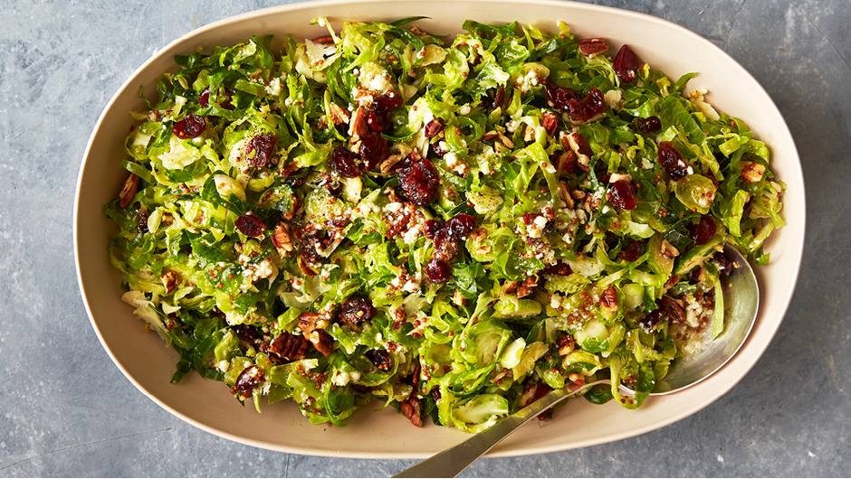 Brussels Sprouts Salad with Dried Cherries Giant Food