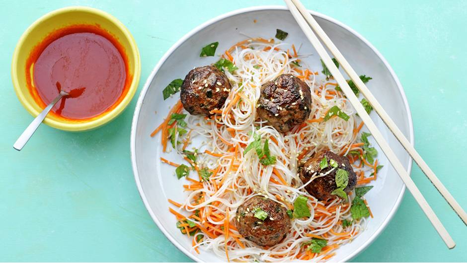 VietnameseStyle Meatballs with Rice Noodles Giant Food