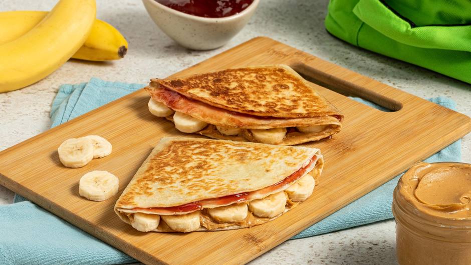 Banana, Peanut Butter and Jelly Tortillas Food Lion
